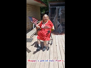 Happy Belated 4th of July Strip Tease Video