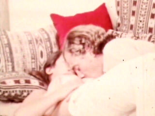 Young brunette hippie fucks with an older guy