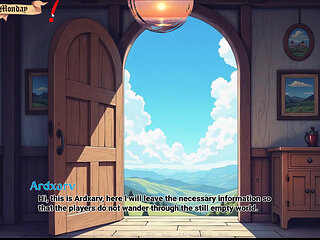 ArchAlchemy TABOO Hentai Game Ep.14 STEP SON CAUGHT with a huge BONER by the laundry machine !