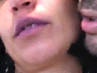 Stepmother Kissing Her Stepson After He Cums In Her Mouth