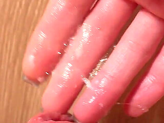 Extremely Wet Slimy Pussy Close up POV. She Smells Absolutely Gorgeous!