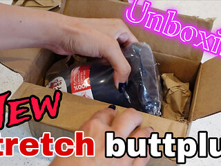 New Stretch Anal Butt Plug Unboxing