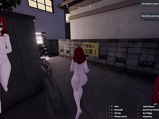 Secret Flasher Manaka - Free Run [Residential Area]