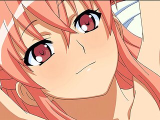 Maid with Stellar Rosy Hair Proposes Internal ejaculation to Immense Trunk