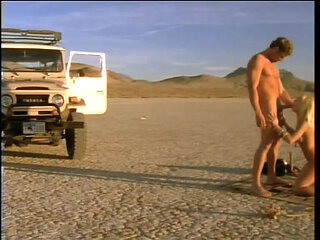Even in the Desert Under the Hot Sun with Hot Women, There's Fucking