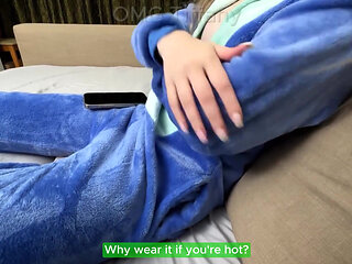 My Step Sister Asked Me to Unbutton Her Pajamas - What Could Go Wrong?