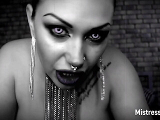Demonic sensual tit worship JOI