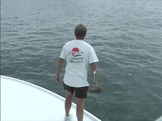 Three Lesbians on a Boat Get It for Each Other.