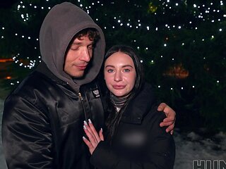 Skinny teen Emma Evans rides cock in reverse cowgirl