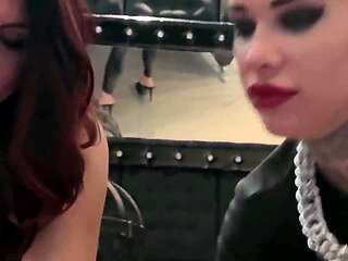 Double Femdom Hard Tickling Punishment with Lady Zara and Miss Alessa Milano