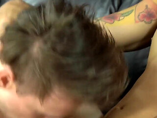 Boy gets so horny while bouncing his ass on a lovers huge cock