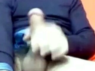 Big Cock Italian Guy Strokes on Webcam