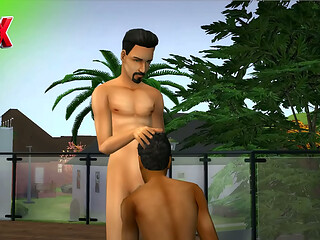 The Sims 2: Sex in the Jacuzzi