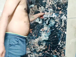 Enjoy morning bath and excercise with stepdaddy nude position Latin America Eastern