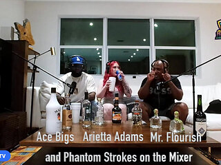 Adult Star Podcast with Arietta Adams Hosted by Mrflourish and Ace Bigs