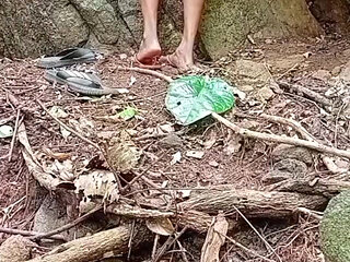 Wife Got Fucked with Neighbour While Her Husband Working in the Jungle