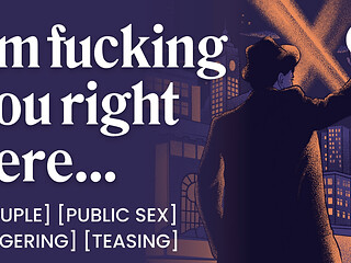 ASMR Audio Porn: Fucking the Mob Boss's Girl in Public - Strangers, Teasing & Finger Play - Erotic Audio Roleplay for Women