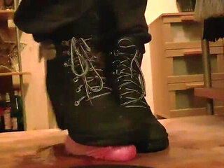 POV Trampling and Stomping with Boots (german) Hard - Footjob and Cock Crushing - Full Weight, No Mercy