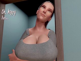 Sneaky voyeur gets an eyeful