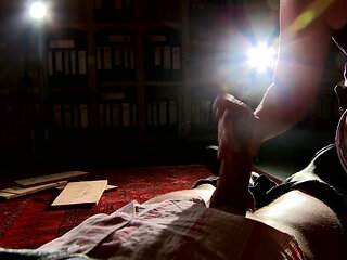 Blonde Bombshell Teases with Cock in Luxury Car