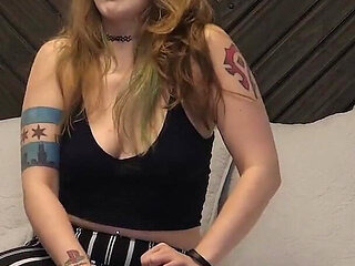 Naughty Redhead Talks Right Before 2