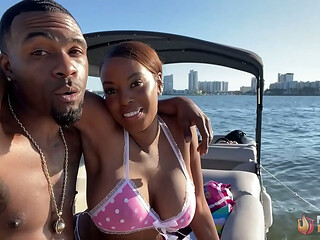 Busty Curvy MILF Yum The Boss Poolside Creampie Heat With Rome Major!