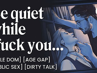 ASMR Audio Porn: Male Dom Professor Fucks His Student in the Dark Library &ndash_ Public Sex &amp_ Age Gap &ndash_ Erotic Audio Roleplay for Women