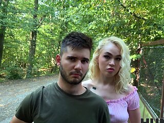 A guy shoots his wife fucking with another man in the forest