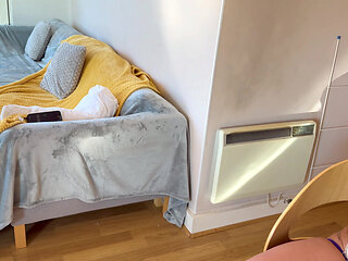 Latina Loving Coloured Gags Bound on a Chair (4k + Bts)