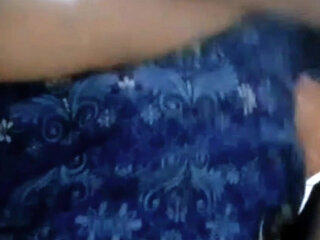 Video Call with Teacher Showing off Her Big Natural Breasts