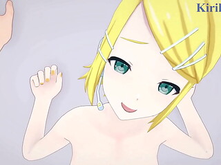 Hatsune Miku (25-ji, Nightcord de.) and Kagamine Rin intense sex. - Project SEKAI VOCALOID POV Hentai