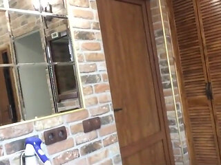 Nude in Public Sauna