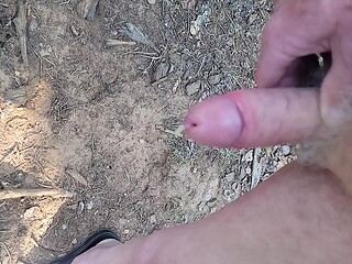 Me Cumming In The Woods 070125 3