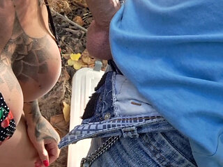 Preaching in the Bush Ends in an Orgy with the Hot Trans Sabrina Prezotte
