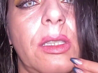 Obey My Tits - Vampire Gooning JOI with Leather & Sparkling Claws