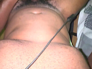 Solo black jerk off