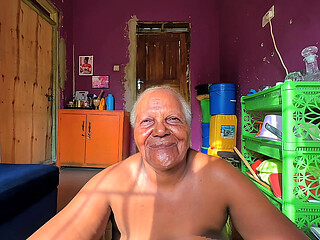 Big Beautiful Busty Granny Wanted to Taste My Cum