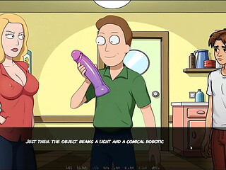 Portal Porn Demoniums [ PARODY HENTAI GAME ] Ep.1 Morty'_s sister squirting in the shower !