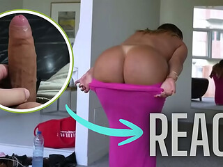 React: Busty Aussie changes in front of stepbro to make him horny - Alanna Pow &amp_ Nicholas Ferres
