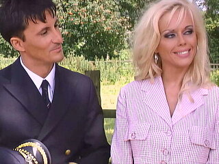 Jeannie Anal Slut: German Classic with Big Tits & DP