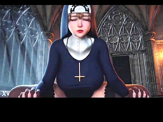 Hot 3d Nuns fucked by demons and goblins
