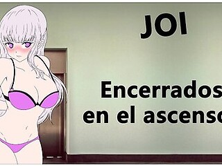 Car Toon In Joi - Encerrados En El Ascensor. Sigue Las Instrucciones