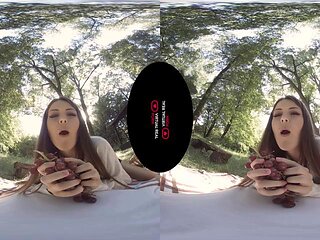 Vir49: Babe, Small Tits  Vr VR Porn