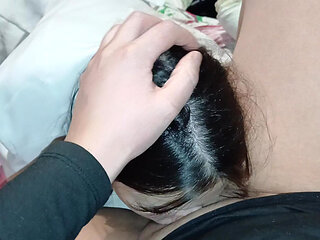 Lesbian threesome between two patients and a doctor