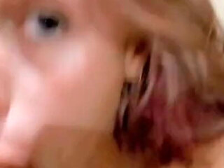 Drinking Pee Yellow and Cum Swallow - Bathroom