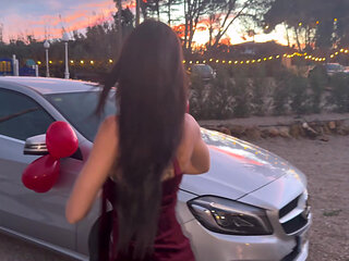 Fucking My Girlfriend Hard for Valentine's Day