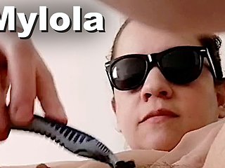 Mylol pink dildo shave