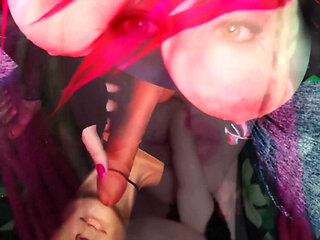 The Story of the Straight Guy Obsessed with the Cute Girls Cock Starring Goddess Lana