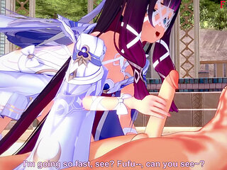 Columbina Blowjob - Genshin Impact