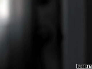 PURE TABOO Teen Emily Willis Spanked & Creampied With Stepdad